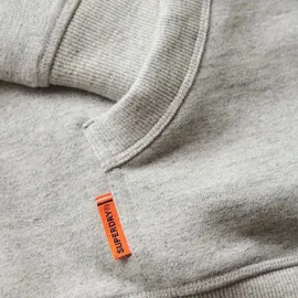 Superdry Essential Logo Zip Kapuzenjacke Herren Grau S