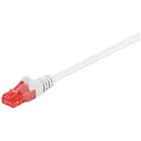 goobay CAT 6 Patchkabel, U/UTP, Weiß,