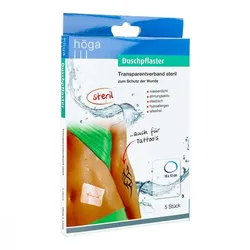 Duschpflaster 10x12 cm Transparentverband steril
