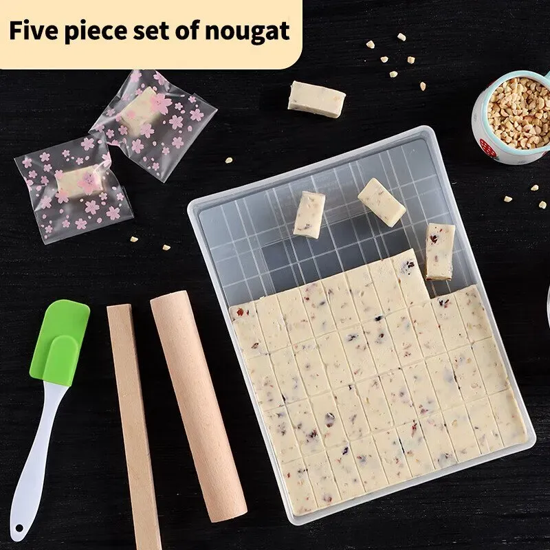 BJ DIY-Werkzeugset für Nougat und Schneeplätzchen – beinhaltet Keksform, für Nougat-Herstellung