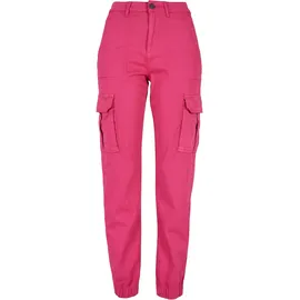 URBAN CLASSICS Cotton Twill Utility Hosen Pink 29