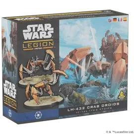 Asmodee ATOMIC MASS GAMES, Star Wars: Legion - LM-432 Crab Droids