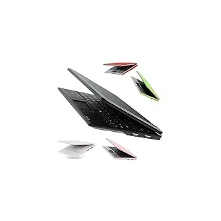 Bigmachine 7 Zoll tragbarer Mini-Computer Laptop PC Netbook für Kinder Android 12 Quad Core 32 GB WiFi Eingebaute Kamera Netflix YouTube Flash Player (Schwarz)