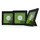 Glorious PC Gaming Race Glorious Vinyl Frame Set 7" Black - 3x Vinyl Cover Rahmen für 7"-Schallplatten, einfaches Anbringen und Austauschen, Alternativer Klappmechanismus, schwarz