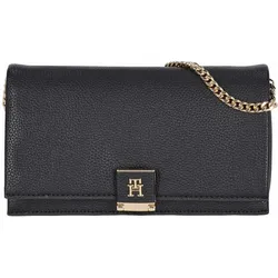 Tommy Hilfiger Umhängetasche TH Her Flap W/Chain black