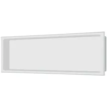 Alphabad Edelstahl Wandnische 30 X 90 Cm (weiß)