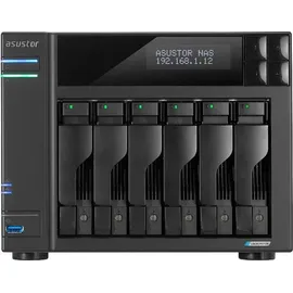 ASUSTOR AS6706T Gen2 Lockerstor 6 NAS System 6-bay