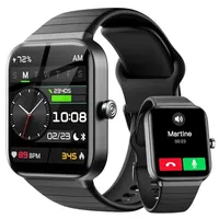 Smartwatch Herren Damen mit Telefonfunktion & Alexa Integriert - Fitnessuhr Armbanduhr 1,8 Zoll & IP68