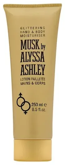 Alyssa Ashley Unisexdüfte Musk Glittering Hand & Body Lotion