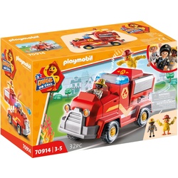 Playmobil Feuerwehr Einsatzfahrzeug (70914, Playmobil Duck On Call)