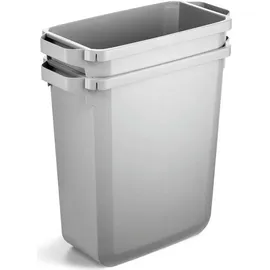 Durable Abfallbehälter DURABIN ECO 60 l H600xB590xT282mm grau