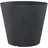 Ø 49 x 39 cm schwarz granit