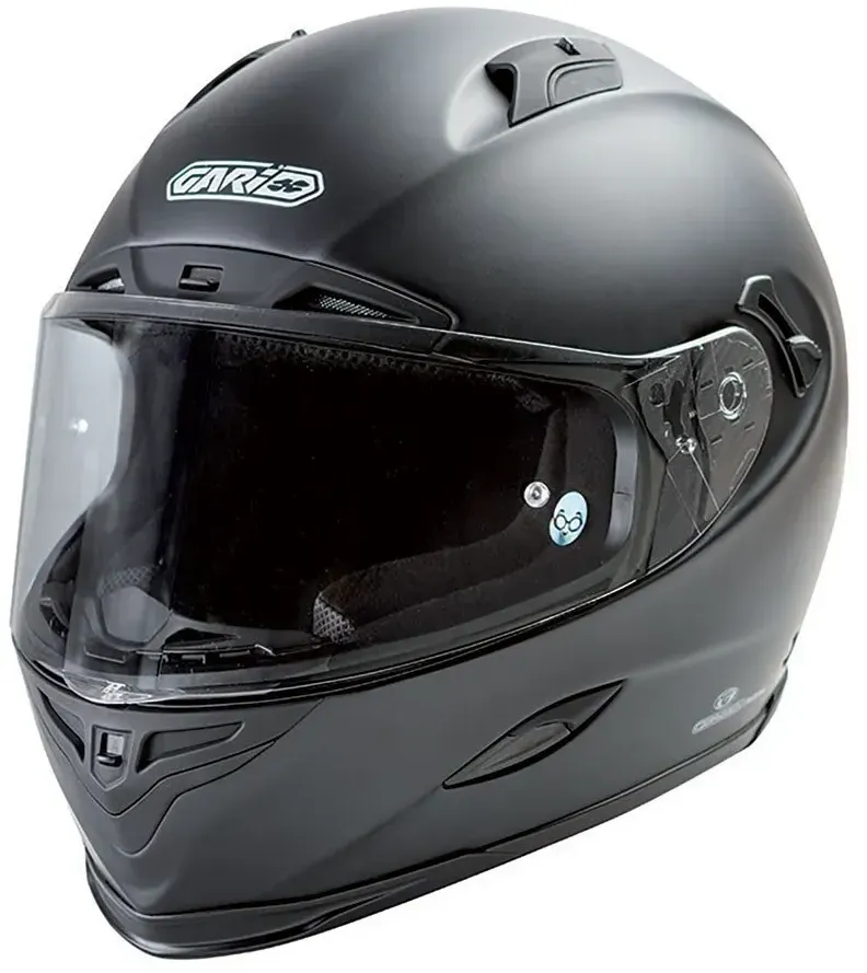 Gari G90x Classic Integralhelm - Matte Black - L