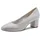 Marco Tozzi Damen Pumps weiches Feel Me Fußbett weiches Innenfutter Glitzernd, metallic (Silver), 39 EU