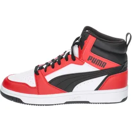 Puma Rebound V6 High-Top Puma White/Puma Black/For All Time Red 44,5