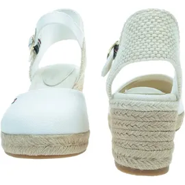 Tommy Hilfiger Mid Wedge Espad Closed Toe Damen Ecru 39