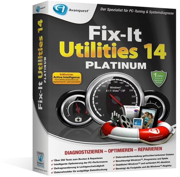 Avanquest Fix-It Utilities 14 Platinum