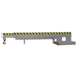 Kranarm teleskopierbar, 2500 kg, feuerverzinkt