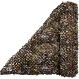 Tonchean - Tarnnetz für Bäume, reißfestes Polyesternetz, Großrolle 1,5 m breit, Tarnnetz, Sonnenschutz (Farbe: 1,5 x 2,5 m)