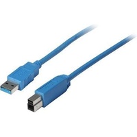 S-Conn 5m USB 3.0 A - USB 3.0 B USB Kabel USB B blau