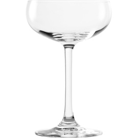 Stölzle Lausitz Jive 6er Set 230ml / Sektschale aus hochwertigem Kristallglas/als Sekt-, Cocktail- oder Champagnerschale/spülmaschinenfestes Coupette Glas