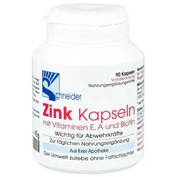 Zink Kapseln mit Vitamin E, A und Biotin