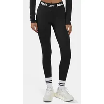 Reebok CORE Fitness Training Ruched Legging Damen Schwarz L