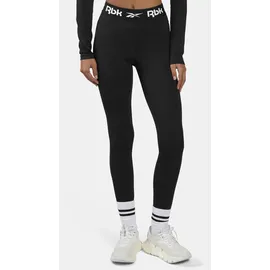 Reebok CORE Fitness Training Ruched Legging Damen Schwarz L