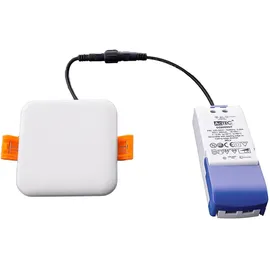 Longlife LED Led Panel Einbaustrahler eckig weiss Ip66 dimmbar - Lichtfarbe: Neutralweiß 4000...