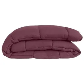 poyet motte made in france Poyet Motte Calgary Bettbezug Polyester Pflaume/Parma, Polyester, Prune/Parme, 260x240x1 cm