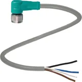 Pepperl+Fuchs 033486 Kabeldose M12 Buchse, gewinkelt 10.00m Polzahl: 4 1St.
