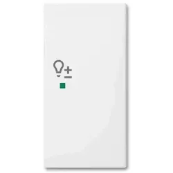 Busch-Jaeger BUSCH-BALANCE SI Tastwippe, Bussystem KNX, 2f, alpinweiß, glänzend, Kunststoff, Thermoplast
