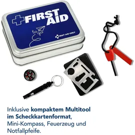 First Aid Only Erste-Hilfe-Tasche to go ohne DIN blau