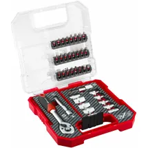 Einhell Steckschlüssel-Bit-Einsatz-Set 1/4 37-tlg.