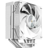 Mars Gaming MCPU-X5, CPU-Kühler 280W TDP, 5x HCT-Heatpipes der Neuen Generation, PWM-Lüfter SI Extreme-Silent 120mm, Hyperbalancierter Kupferkern, Universelle Intel- und AMD-Kompatibilität, Weiß