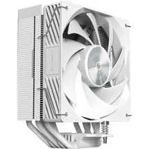 Mars Gaming MCPU-X5, CPU-Kühler 280W TDP, 5x HCT-Heatpipes der Neuen Generation, PWM-Lüfter SI Extreme-Silent 120mm, Hyperbalancierter Kupferkern, Universelle Intel- und AMD-Kompatibilität, Weiß