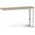 Manuflex AU8125.7035 Arbeits-Anbautisch UNIVERSAL Spezial mit Multiplexplatte, BxTxH = 2000 x 1000 x 722-1022 mm