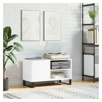 VidaXL Plattenschrank Weiß 85x38x48 cm Holzwerkstoff