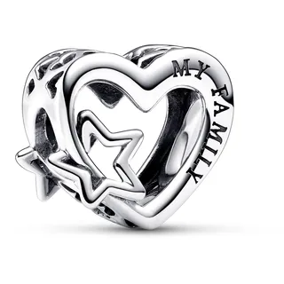Pandora 792829C00 Silber Charm Familie Herz & Stern