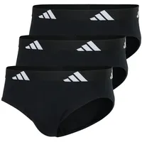 adidas Active Flex Cotton Slip schwarz/weiß XL 3er Pack