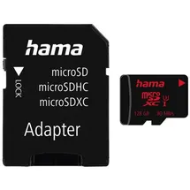 hama gmbh&co. kg Hama microSDXC UHS Speed C3 UHS-I 80MB/s + Adapter/Foto