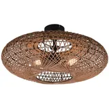 Trio Deckenleuchte Hedda Sisal