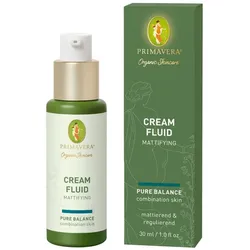 Primavera Organic Skincare Cream Fluid Mattifying