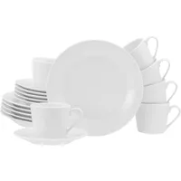 CreaTable BASE Kaffeeservice 18-tlg. weiß