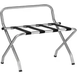 CARO-Möbel Kofferständer 62 x 70 x 49 cm Grau
