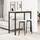 vidaXL Bartisch Natur 110 x 55 x 105 cm Braun