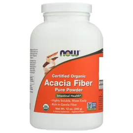 NOW Foods Akazienfaser Bio Pulver 340 g