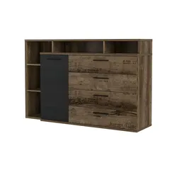 Sideboard  Jedburgh , holzfarben , Maße (cm): B: 153,1 H: 98,5 T: 41,3