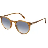 David Beckham Db 1139/S Herren-Sonnenbrille Vollrand Panto Acetat-Gestell, gelb,