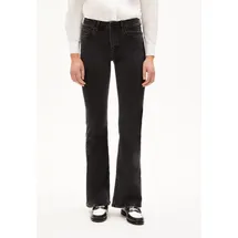 ARMEDANGELS ANAMAA MID WAIST Flared Jeans | Bio-Baumwoll-Mix / schwarz 29/34